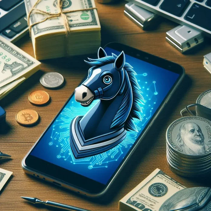 Rocinante Trojan Masquerading as Banking Apps: A Threat to Smartphone Security